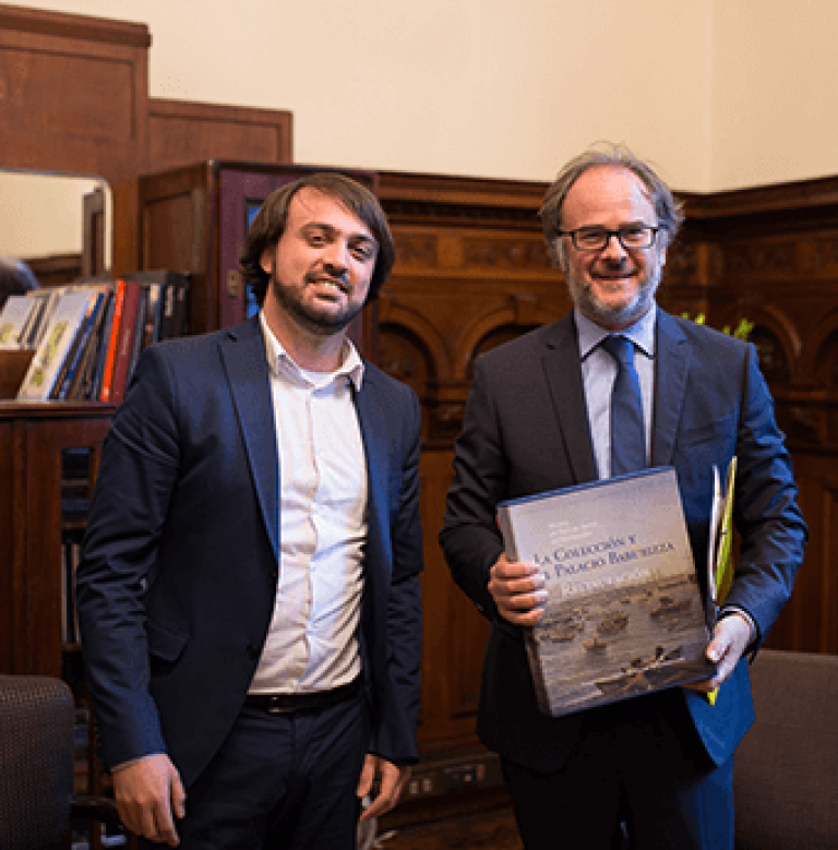 Alcalde de Valparaíso, Jorge Sharp se reúne con Bernardo Larraín, presidente de SOFOFA